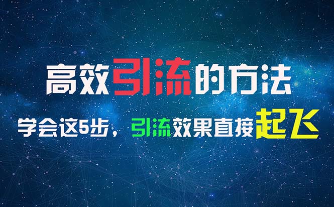 （11776期）高效引流的方法，可以帮助你日引300+创业粉，一年轻松收入30万，比打工强-艾科轻创网